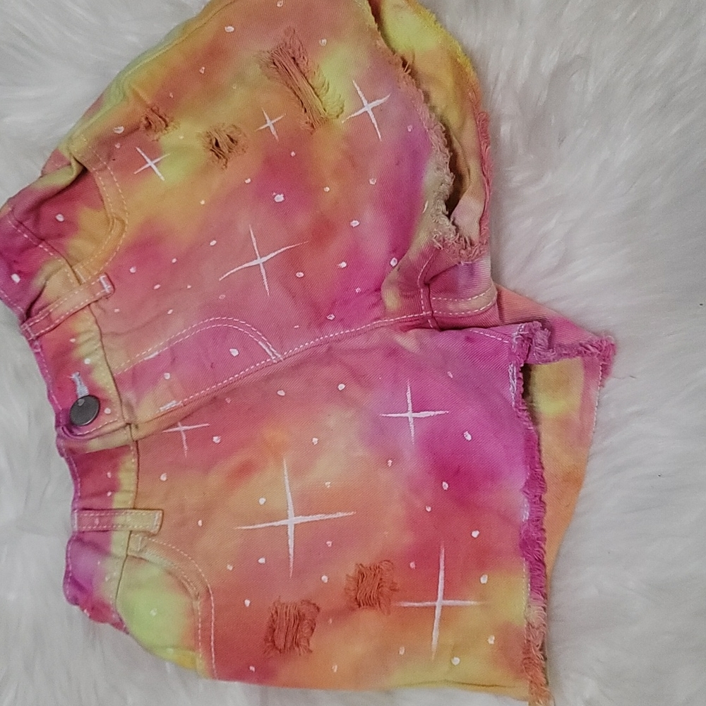 Girls custom shorts